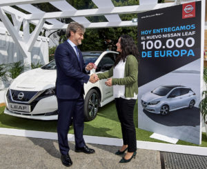 Nissan LEAF: ben 100.000 unità vendute in Europa