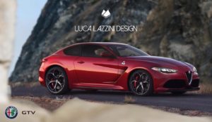 Alfa Romeo GTV, su base Giulia per oltre 600 CV [RENDERING]