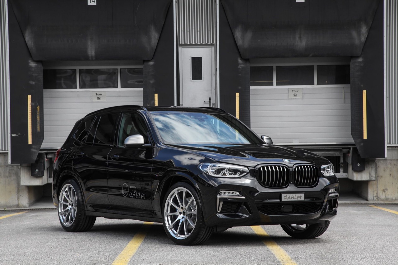 BMW X3 2018: arriva la preparazione di Dahler da 420 CV