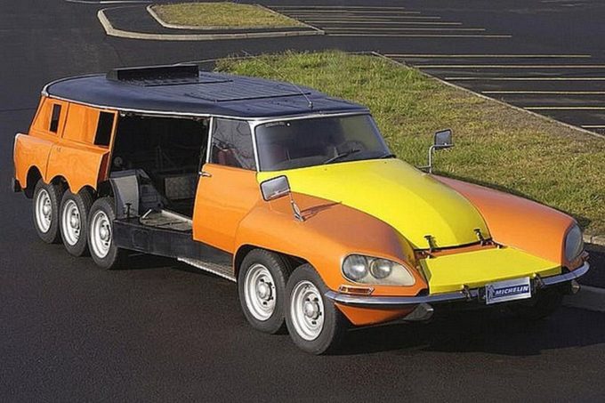 Michelin PLR (1972): la Citroen “Millepiedi”