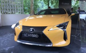 Lexus LC Hybrid: la coupé a Parco Valentino 2018 [FOTO LIVE]