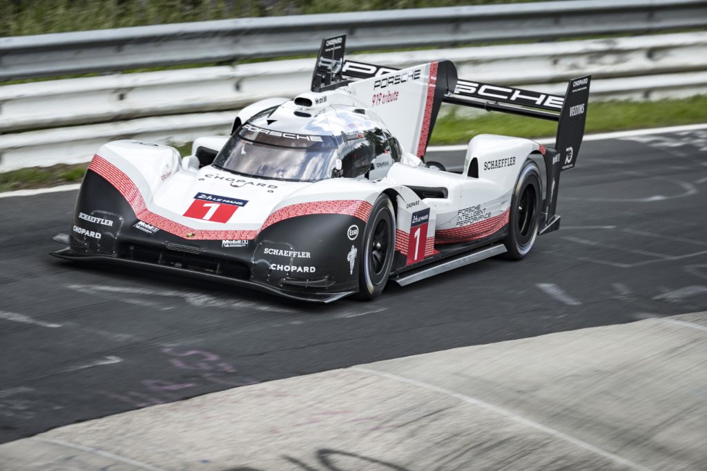 Michelin ha firmato il record della Porsche 919 Hybrid Evo al Nurburgring