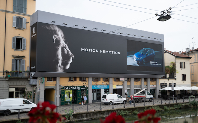 Peugeot: il marchio del Leone si mette in mostra a Milano