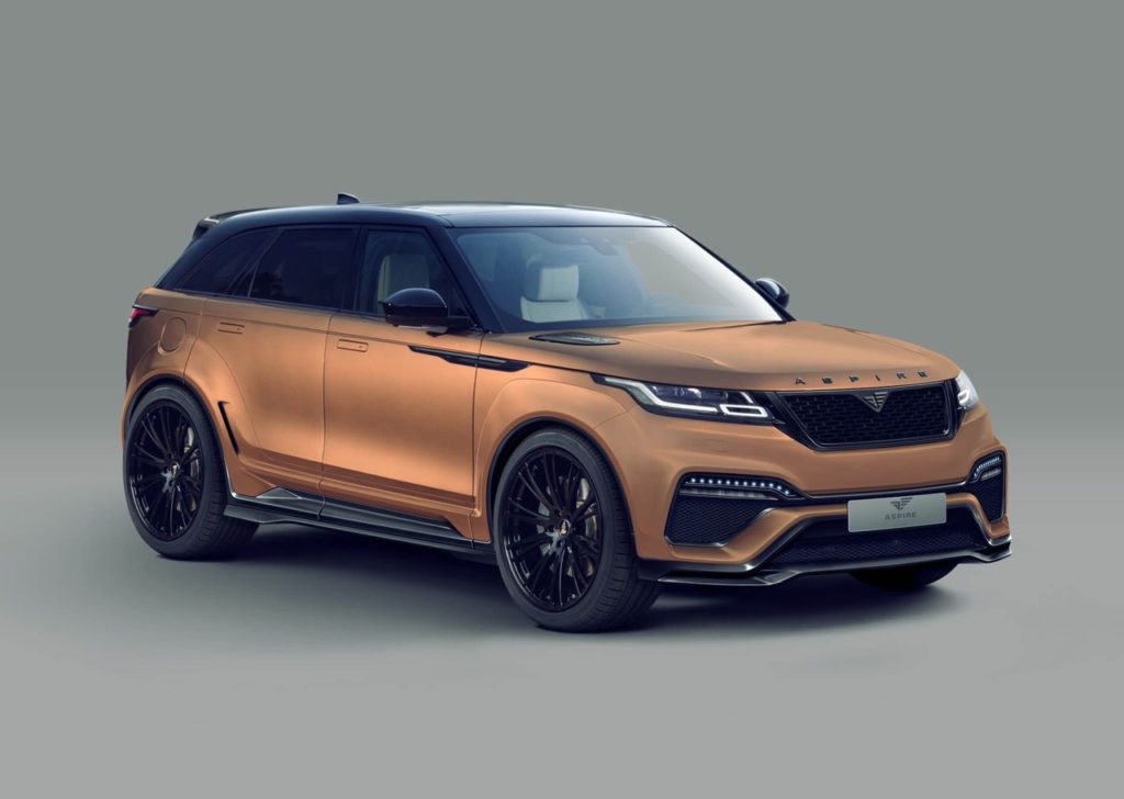 Range Rover Velar: ancora più possente con il bodykit di Aspire Design [RENDERING]