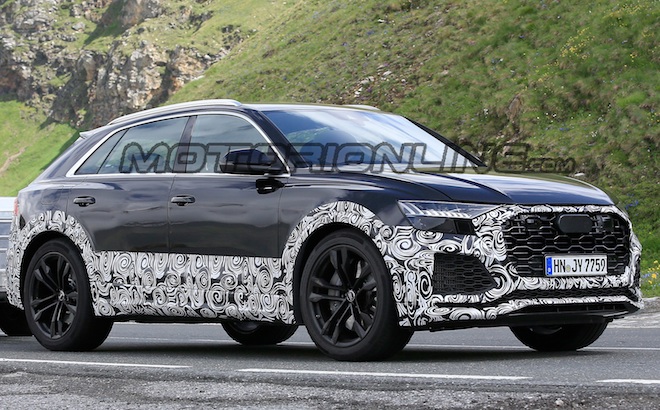 Audi RS Q8: potrebbe venir spinta da un motore ibrido da 670 cavalli