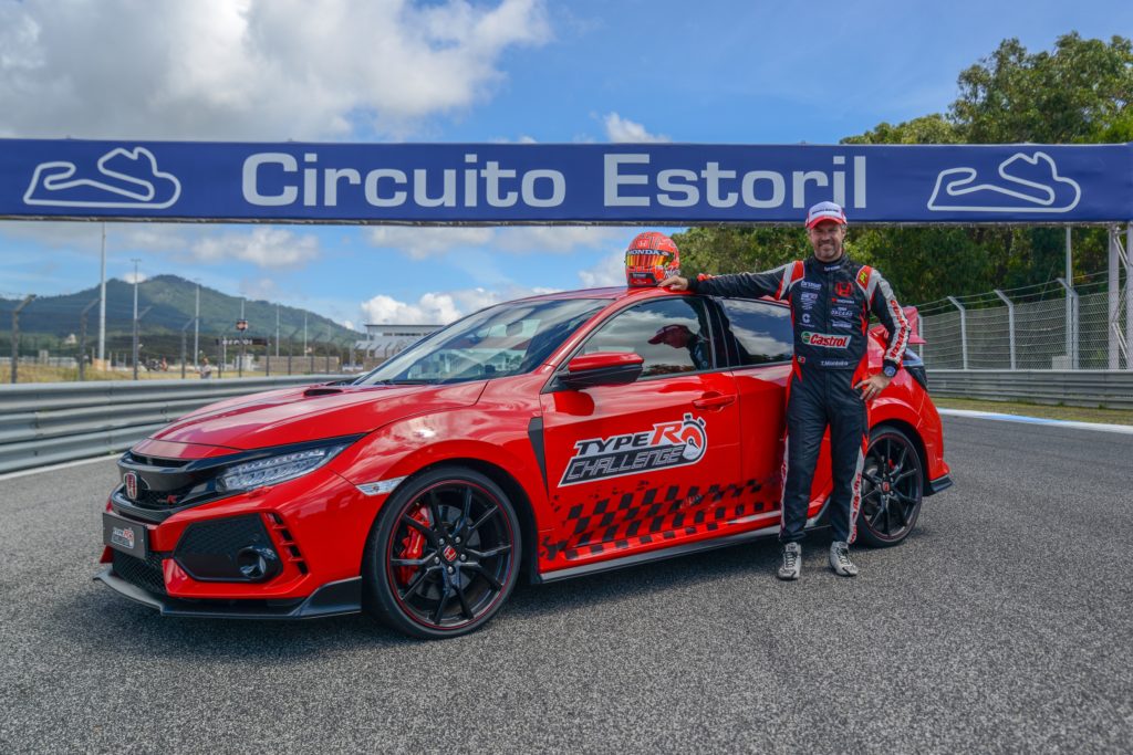 Honda Civic Type R record Estoril