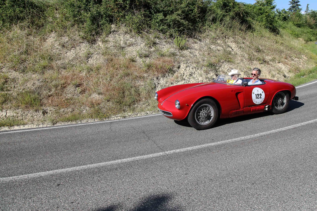 Alfa Romeo 1900 Sport Spider - Vernasca Silver Flag 2018