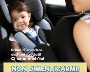 Bimbi in auto: mai più da soli, la nuova campagna di sensibilizzazione di Asaps