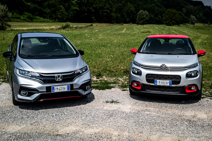 Honda Jazz Vs Citroen C3 Spiriti Cittadini A Confronto Video Prova