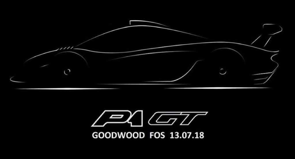 McLaren P1 GT Longtail: ecco il teaser, si ispira alla linea della F1 [TEASER]