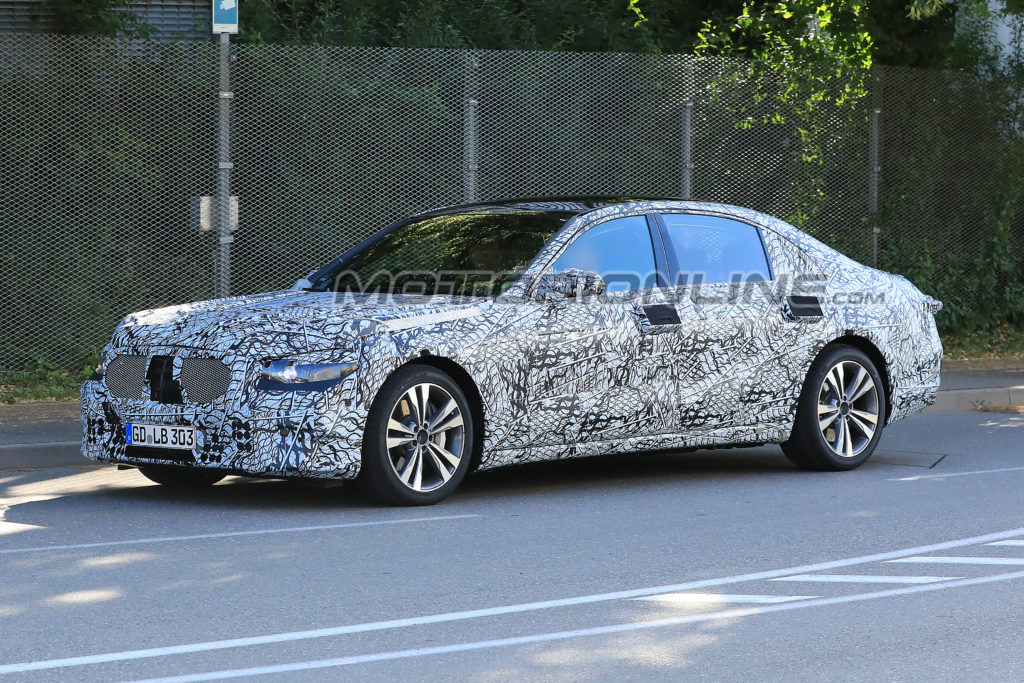 Mercedes Classe S foto spia 4 luglio 2018