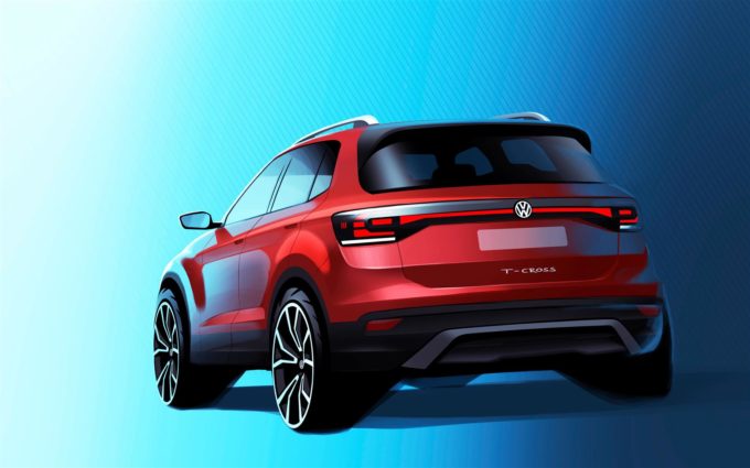 Volkswagen T-Cross: primi dettagli sul nuovo SUV compatto