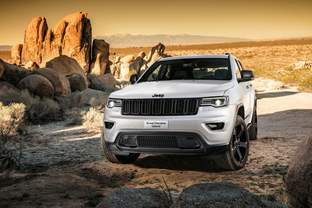 Jeep Grand Cherokee Upland: la nuova versione fa capolino nelle concessionarie