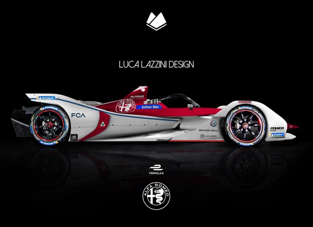 Alfa Romeo in Formula E? Ecco come potrebbe essere la monoposto [RENDERING]