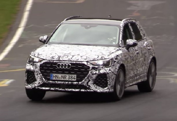 Audi Q3 RS: la nuova generazione alza la voce al Nurburgring [VIDEO SPIA]