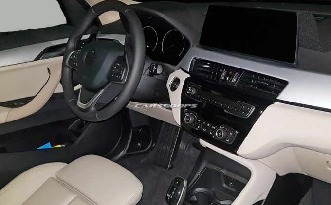 BMW X1: prima immagine degli interni del nuovo modello