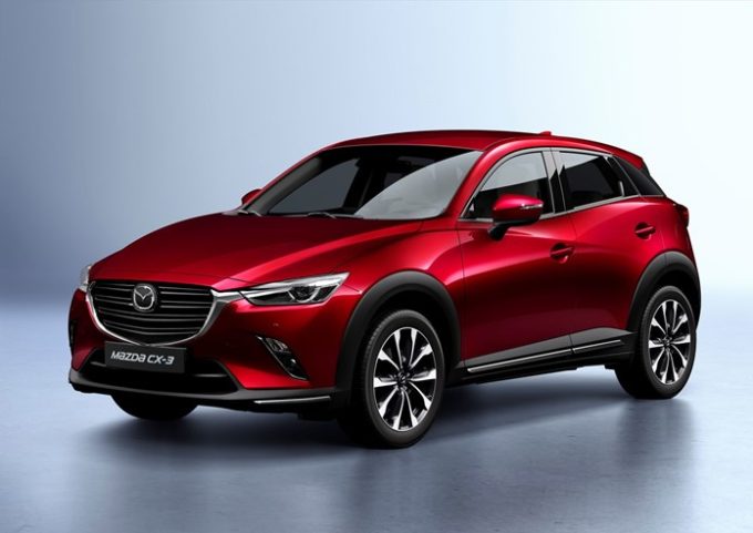 Mazda CX-3: prezzi per l’Italia da 21.470 euro