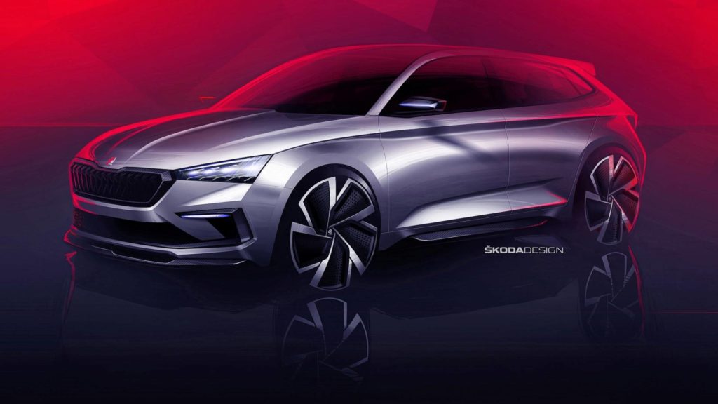 Skoda Vision RS Concept: anteprima della futura hatchback ceca [TEASER]