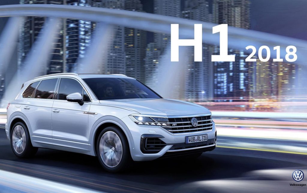Volkswagen, positivo il primo semestre 2018