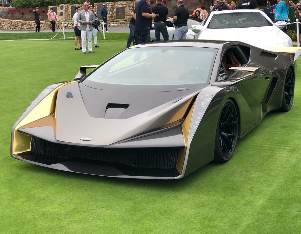 Salaff C2: bagno di folla a Pebble Beach per l’eccentrica supercar
