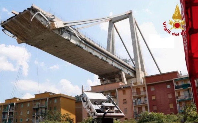 Ponte Genova: Di Maio “Sarà ricostruito da un’azienda di Stato”