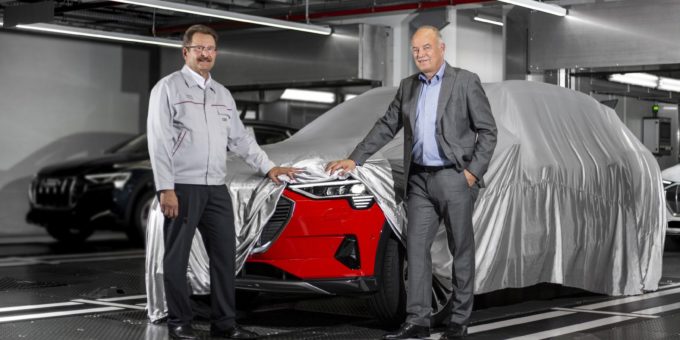 Audi e-tron: produzione già iniziata, la presentazione il 17 settembre