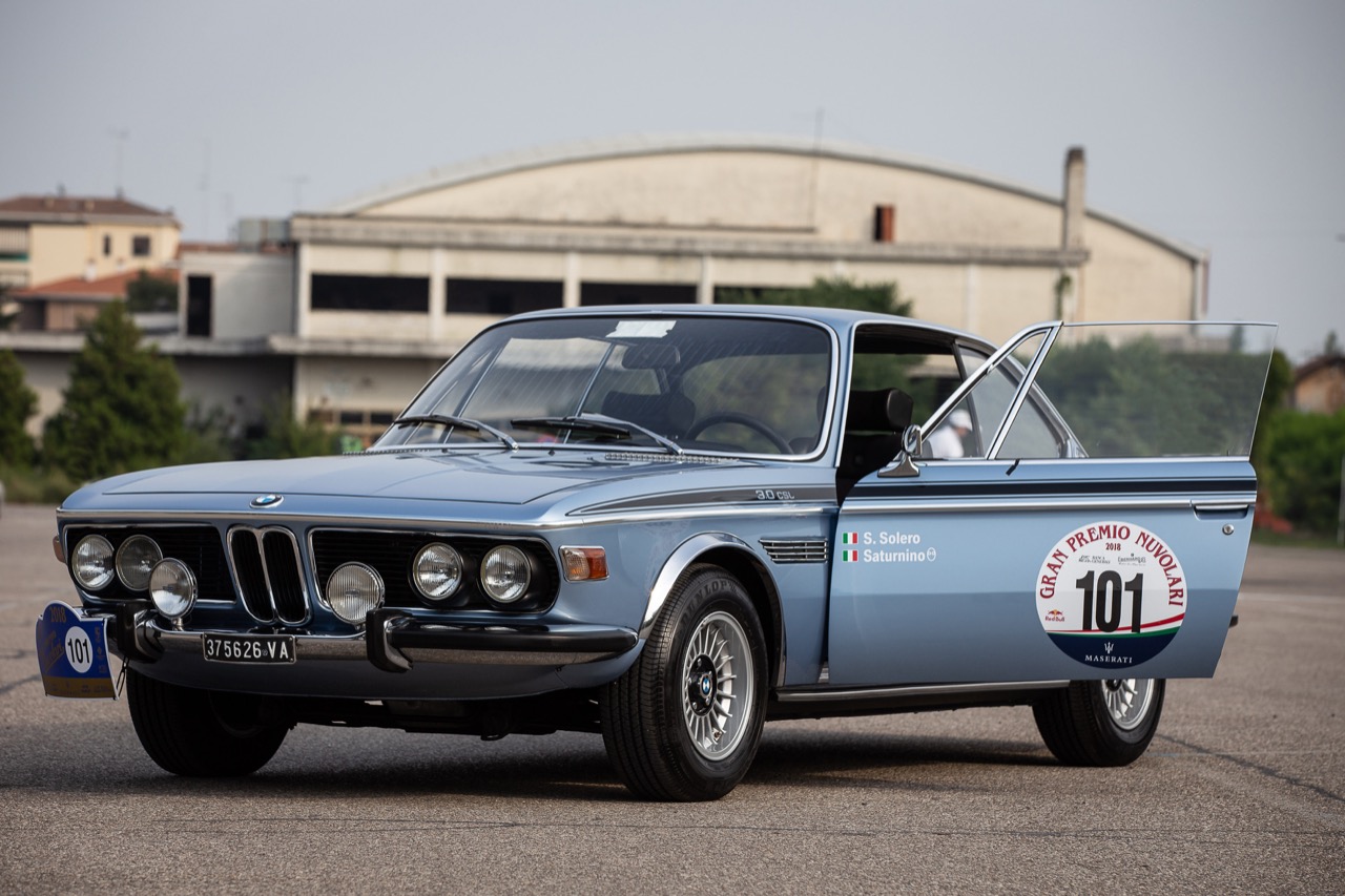 BMW 3.0 CSL del 1972 al Gran Premio Nuvolari 2018