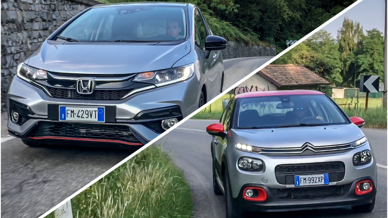 Citroen C3 vs Honda Jazz - Il Confronto