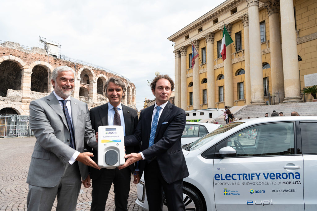 Electrify Verona: al via il progetto di Volkswagen per promuovere la mobilità a zero emissioni