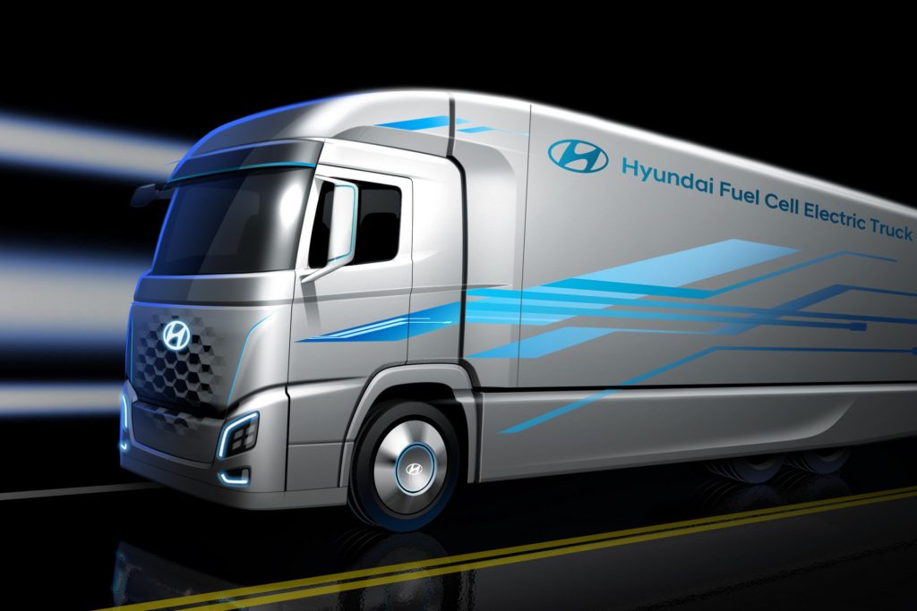 Hyundai Semi Fuel Cell, in arrivo il nuovo camion a idrogeno [TEASER]