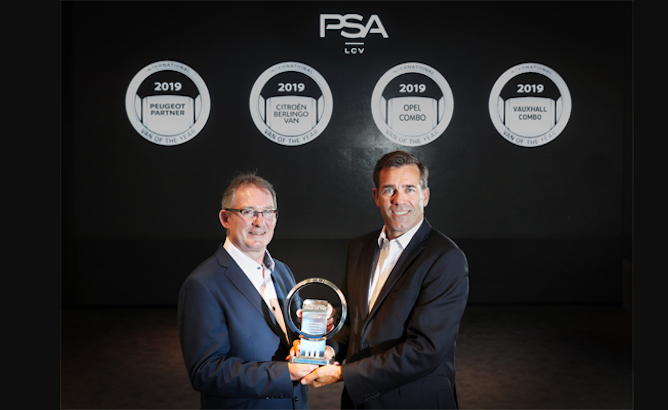 Gruppo PSA: i veicoli commerciali leggeri sono ‘Van of the Year 2019’