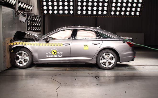 Audi A6: cinque stelle nella valutazione EuroNCAP
