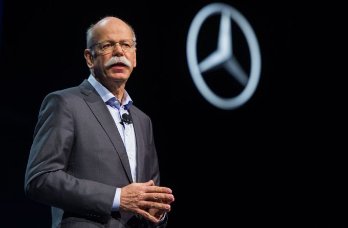 Daimler, cambio al vertice: dal 2019 Dieter Zetsche non sarà più amministratore delegato