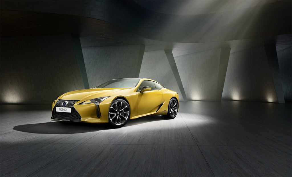 Lexus LC Hybrid Yellow Edition inizio commercializzazione