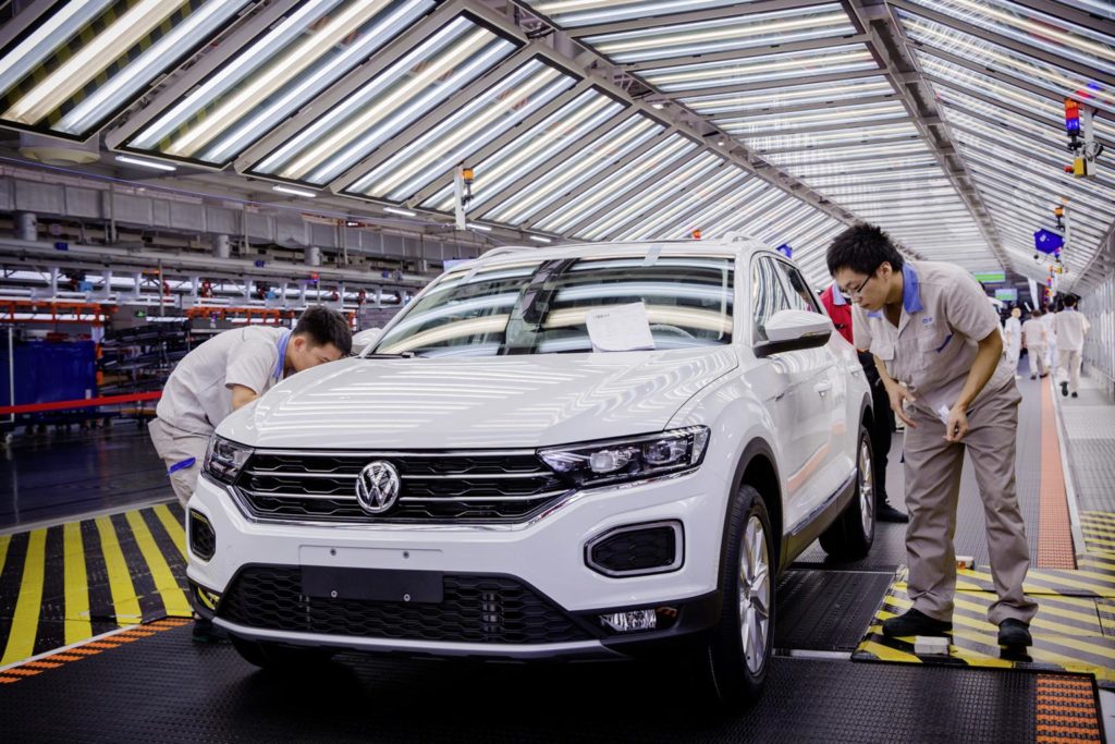 Volkswagen: aperti quattro nuovi stabilimenti di produzione in Cina