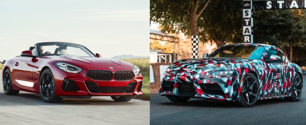 BMW Z4 e Toyota Supra: separate alla nascita?