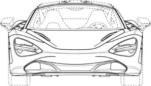 McLaren 720S Spider: online i primi brevetti del design [FOTO]