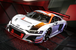 Audi R8 LMS GT3: dal Salone di Parigi le FOTO LIVE della nuova auto da corsa