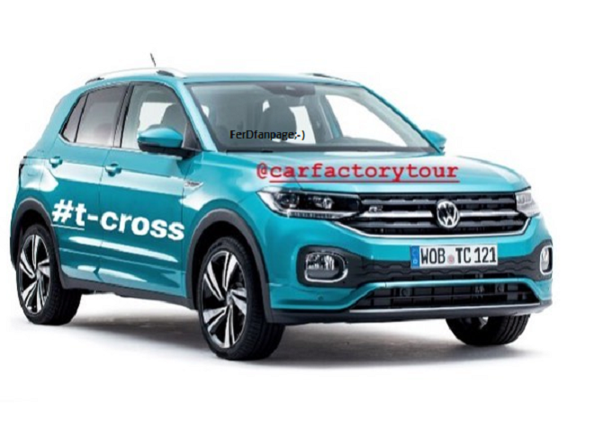 Volkswagen T-Cross: sfugge la prima foto online