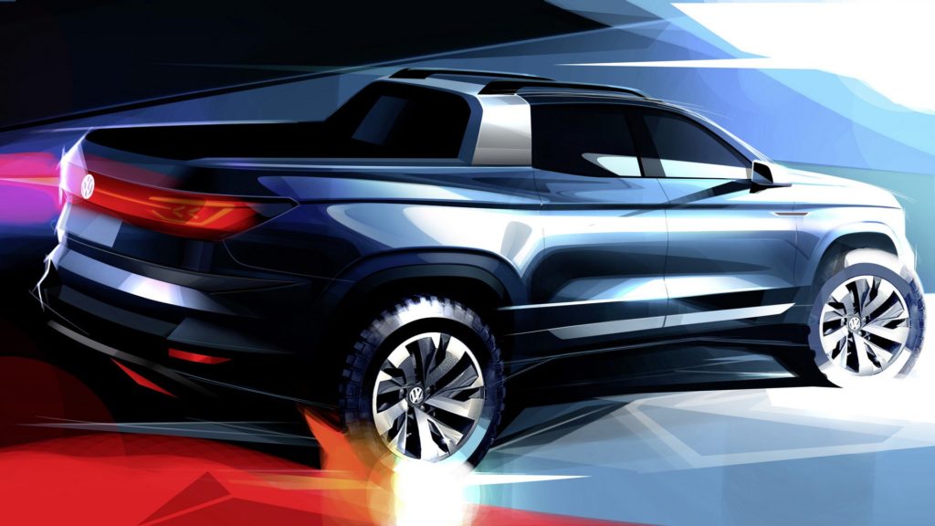 Volkswagen, in arrivo un nuovo pick-up al Salone di San Paolo [TEASER]