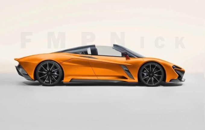 McLaren Speedtail Spider: emozioni a cielo aperto [RENDERING]