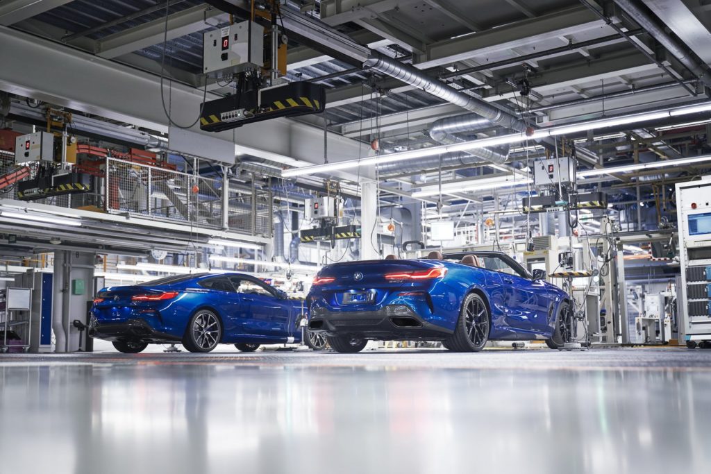 BMW Serie 8 Cabrio: al via la produzione nell’impianto di Dingolfing