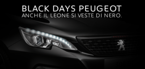 Peugeot partecipa al Black Friday con il week-end dei Black Days del Leone