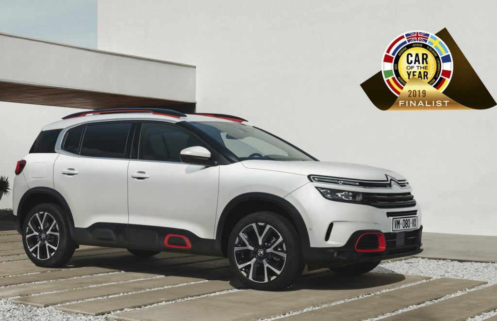 Citroen C5 Aircross è tra le sette finaliste del premio Car of the Year 2019