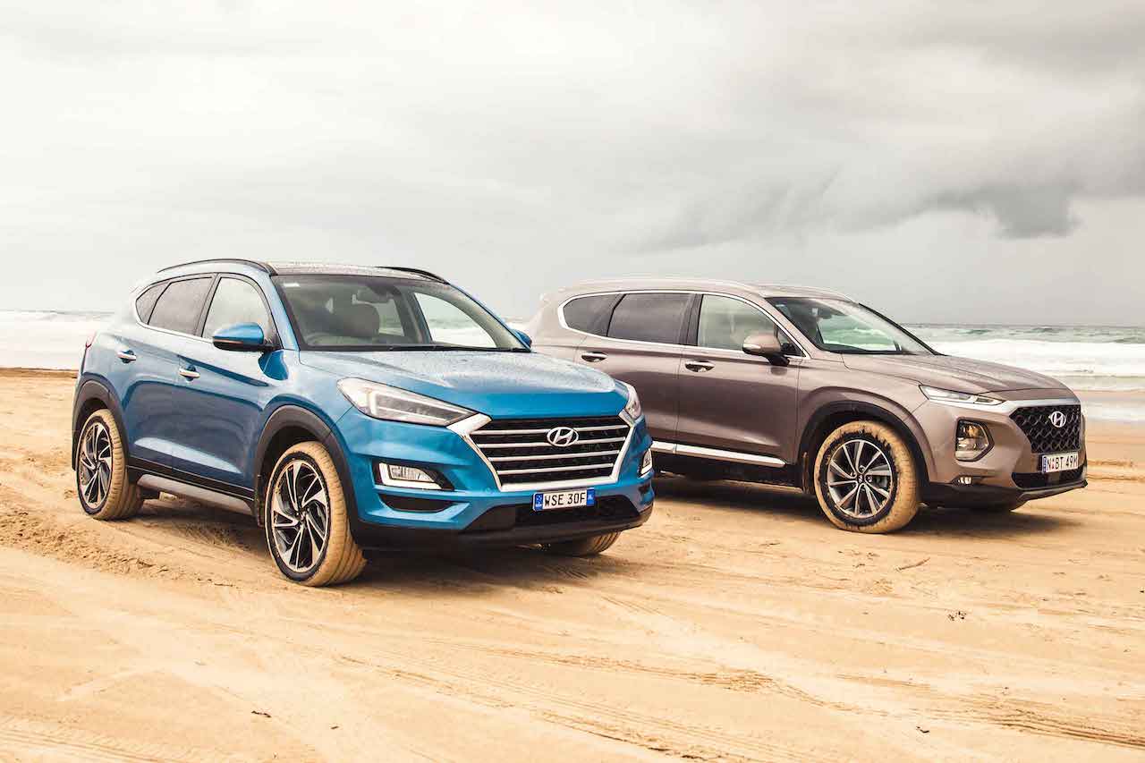 Hyundai Sante Fe e Tucson - Test Drive in Australia