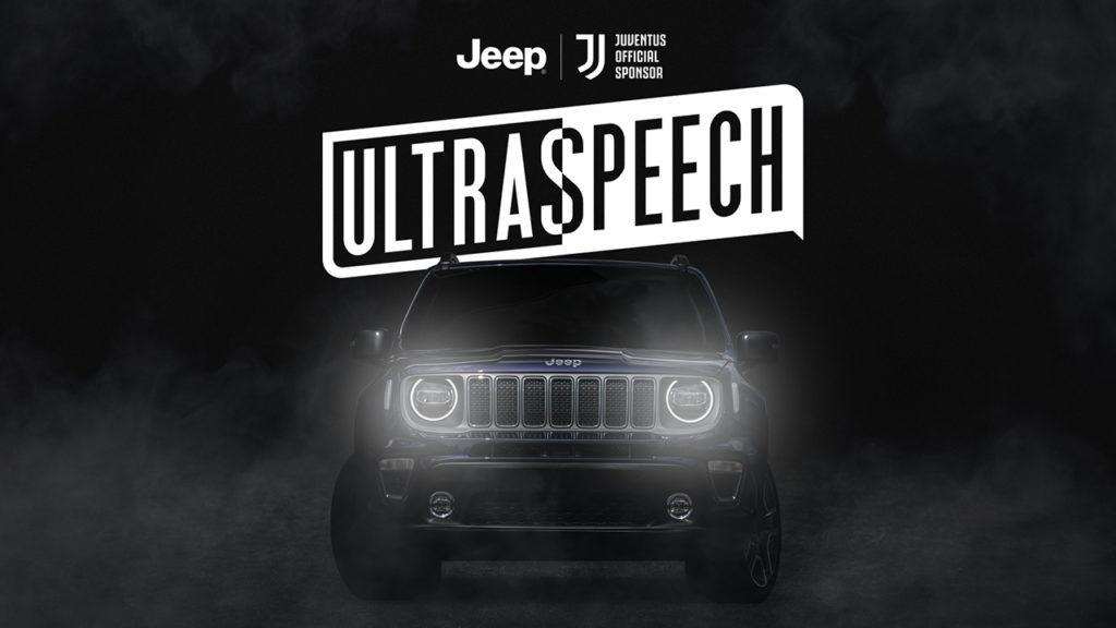 Jeep lancia Ultraspeech, iniziativa rivolta ai tifosi della Juventus