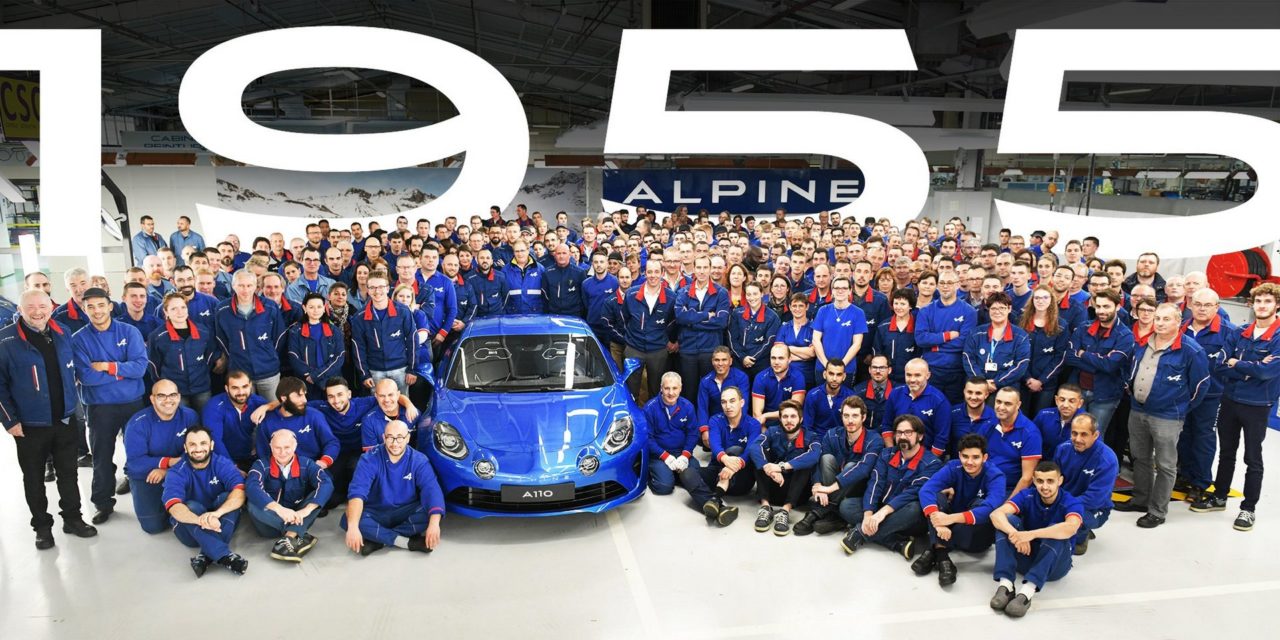 Alpine A110 Premiere Edition: la produzione è terminata