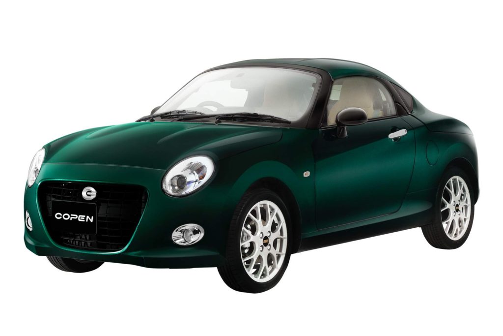 Daihatsu Copen Coupé, in Giappone arriva la compatta a tetto fisso [FOTO]