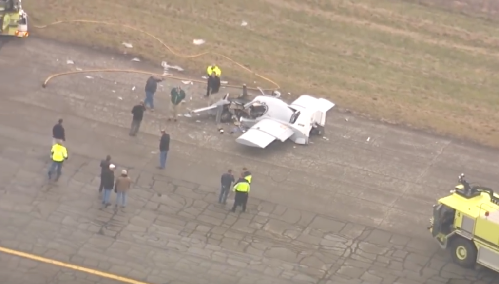 Auto volante ibrida: incidente durante un test a Detroit [VIDEO]