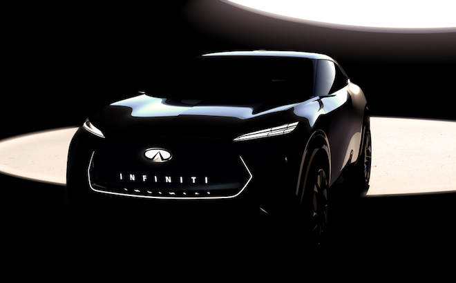 Infiniti: una concept 100% elettrica al Salone di Detroit 2019 [TEASER]